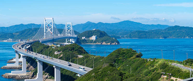 淡路島と大鳴門橋